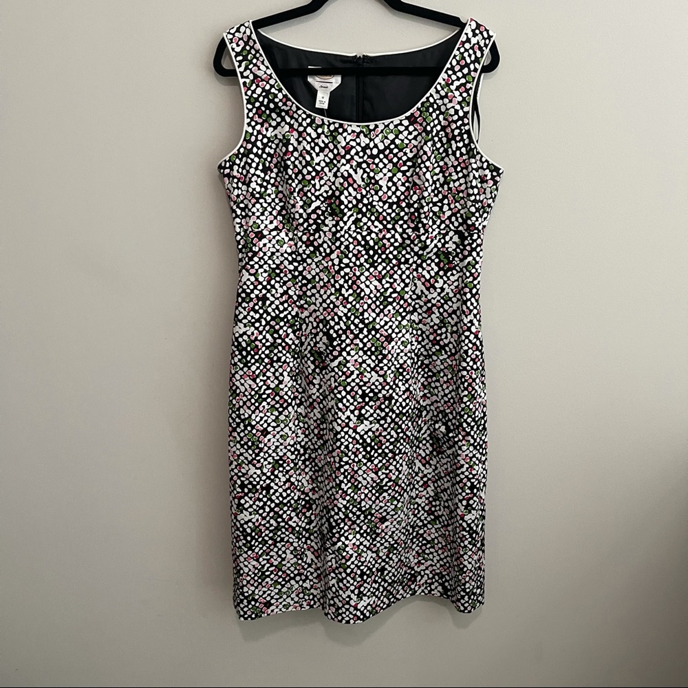 Talbots Multi-Colored Stretch Dress | Size 12